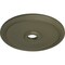 Ekena Millwork Theia Ceiling Medallion (Fits Canopies up to 6 3/4"), 24"OD x 3 5/8"ID x 1 3/4"P, Painted Turtle CM24THPTF - alternate 3
